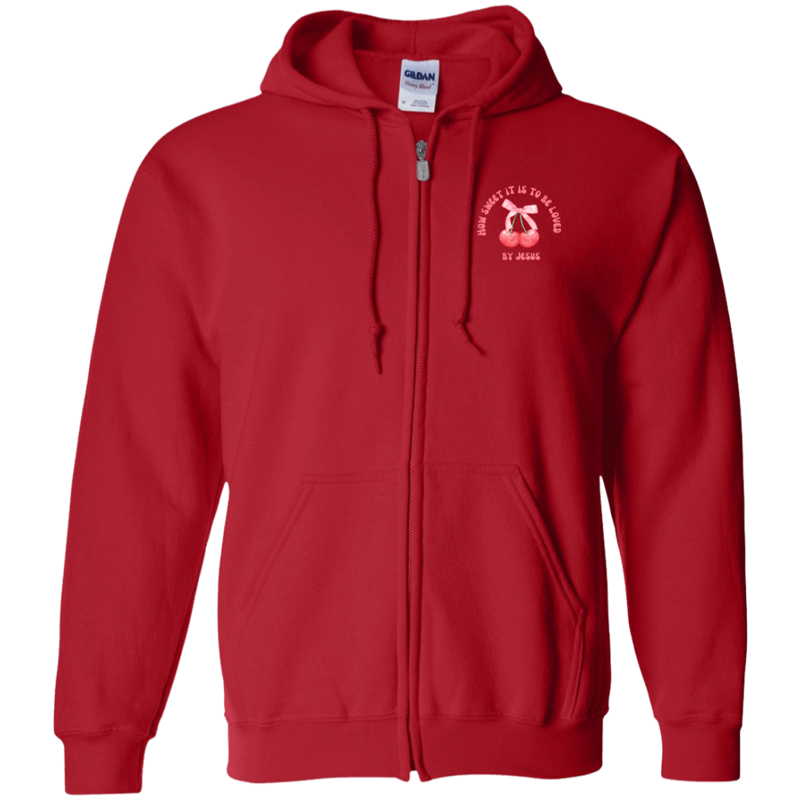 How Sweet It Is -  Zip Up Hooded Sweatshirt