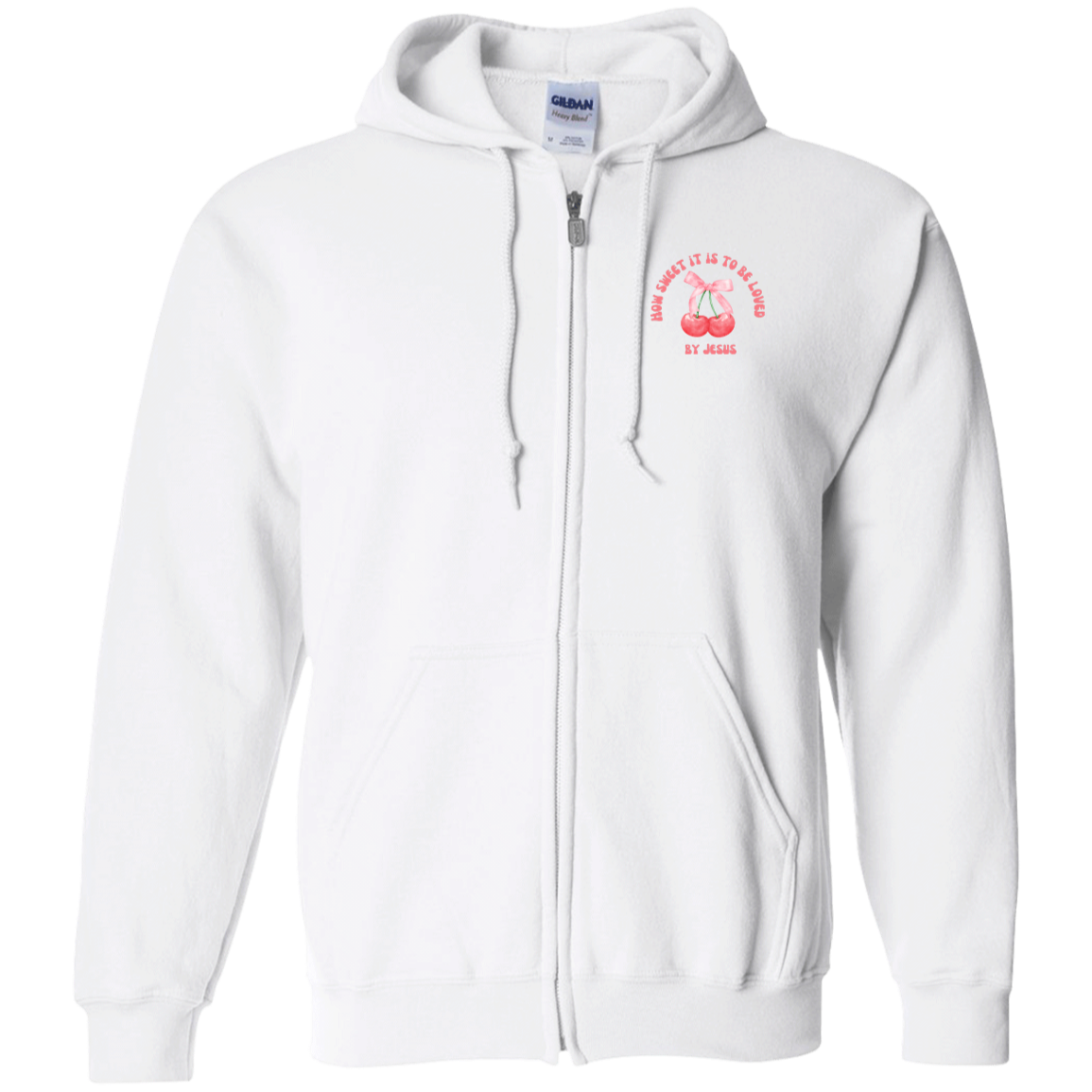 How Sweet It Is -  Zip Up Hooded Sweatshirt