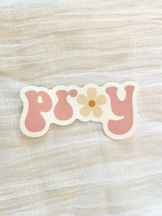 PRAY - sticker