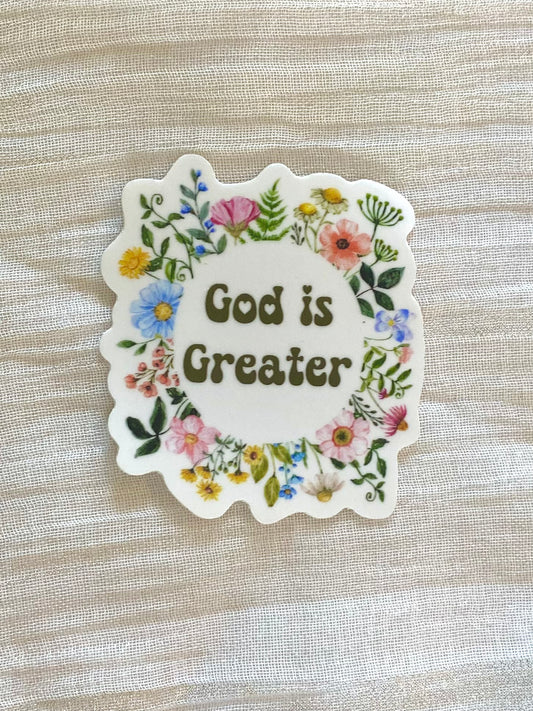 God is Greater - sticker