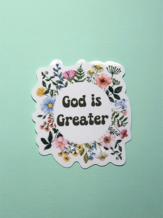 God is Greater - sticker